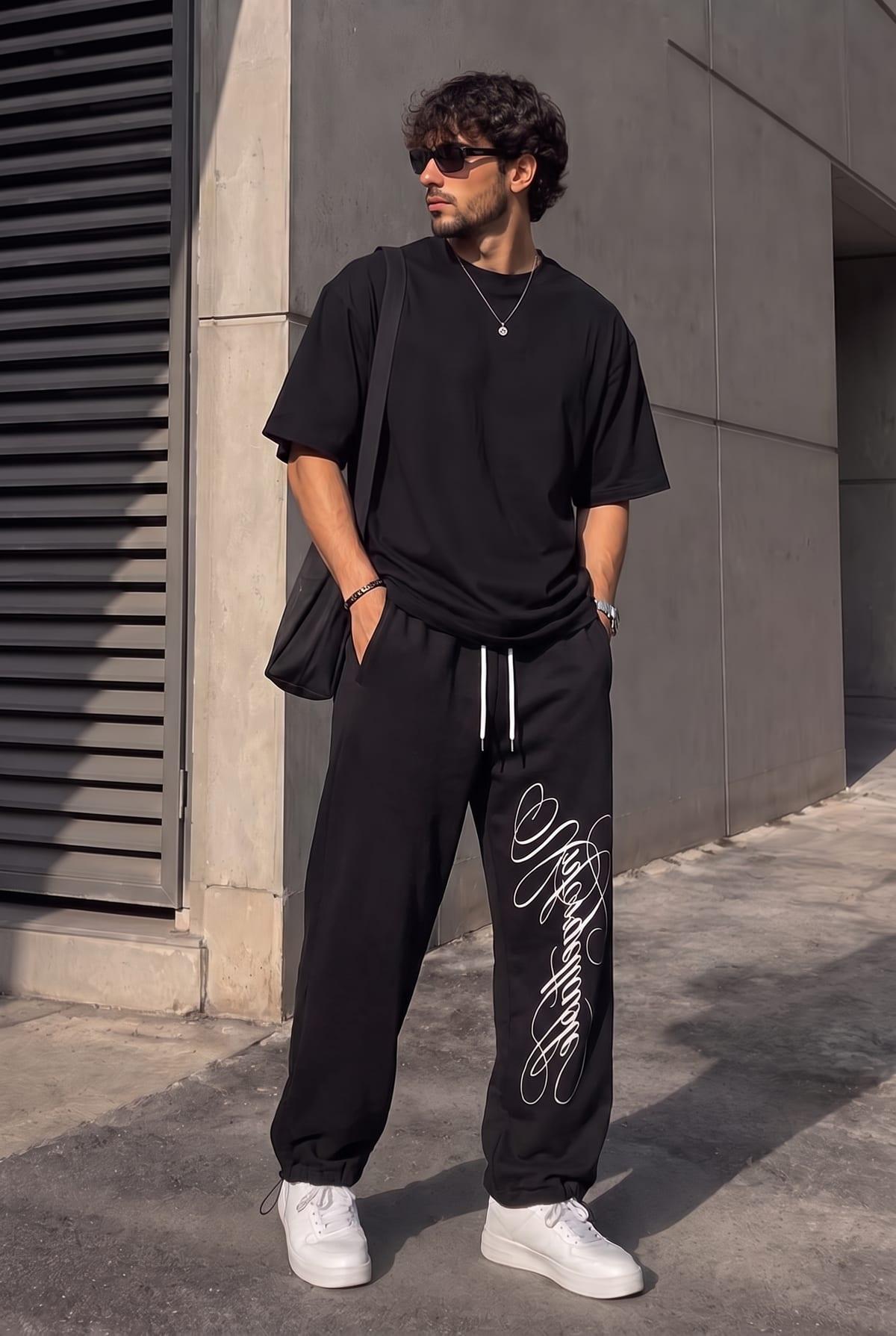 Baggy Jogging Oversize Imprimé 2