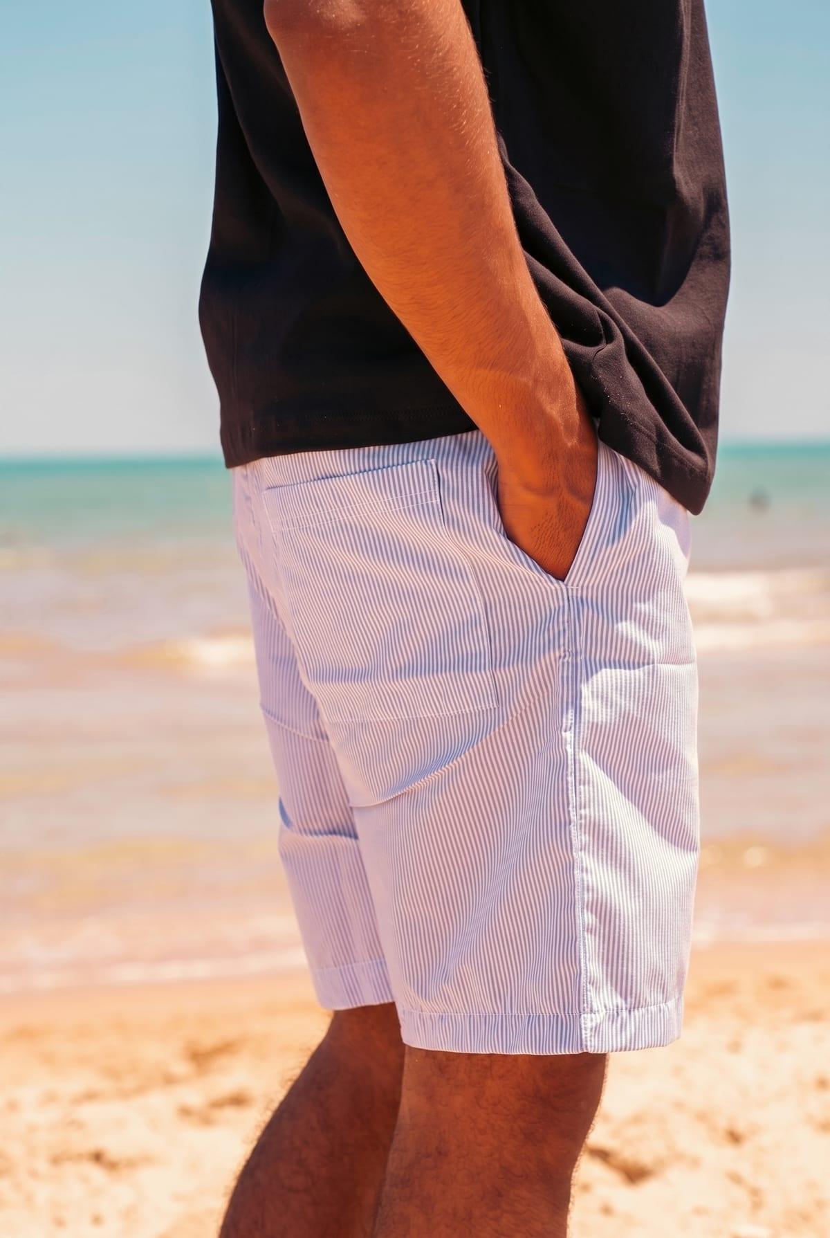 Set Débardeur + Short Riée Blue 4
