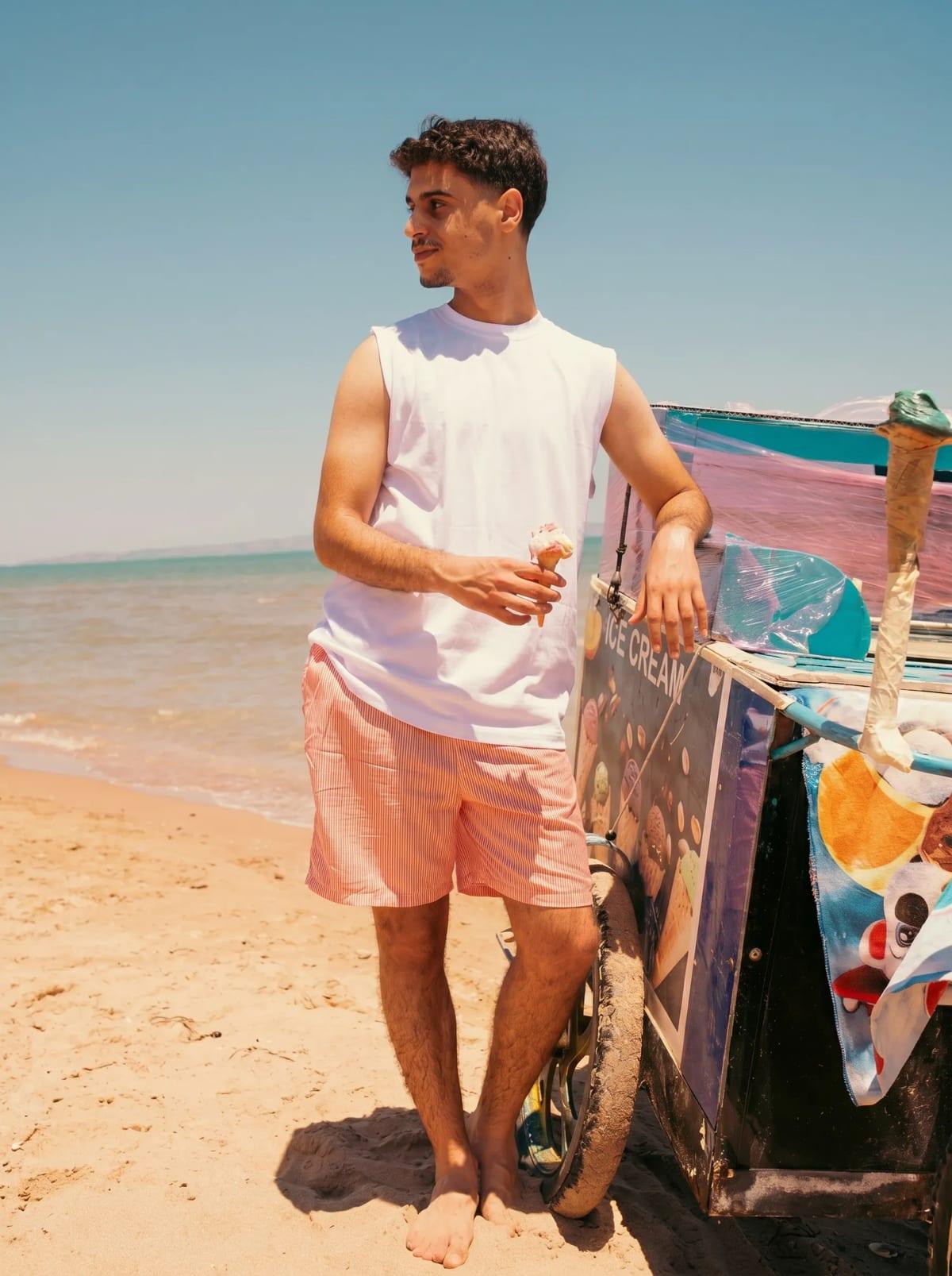 Set Débardeur + Short Riée Rose 3