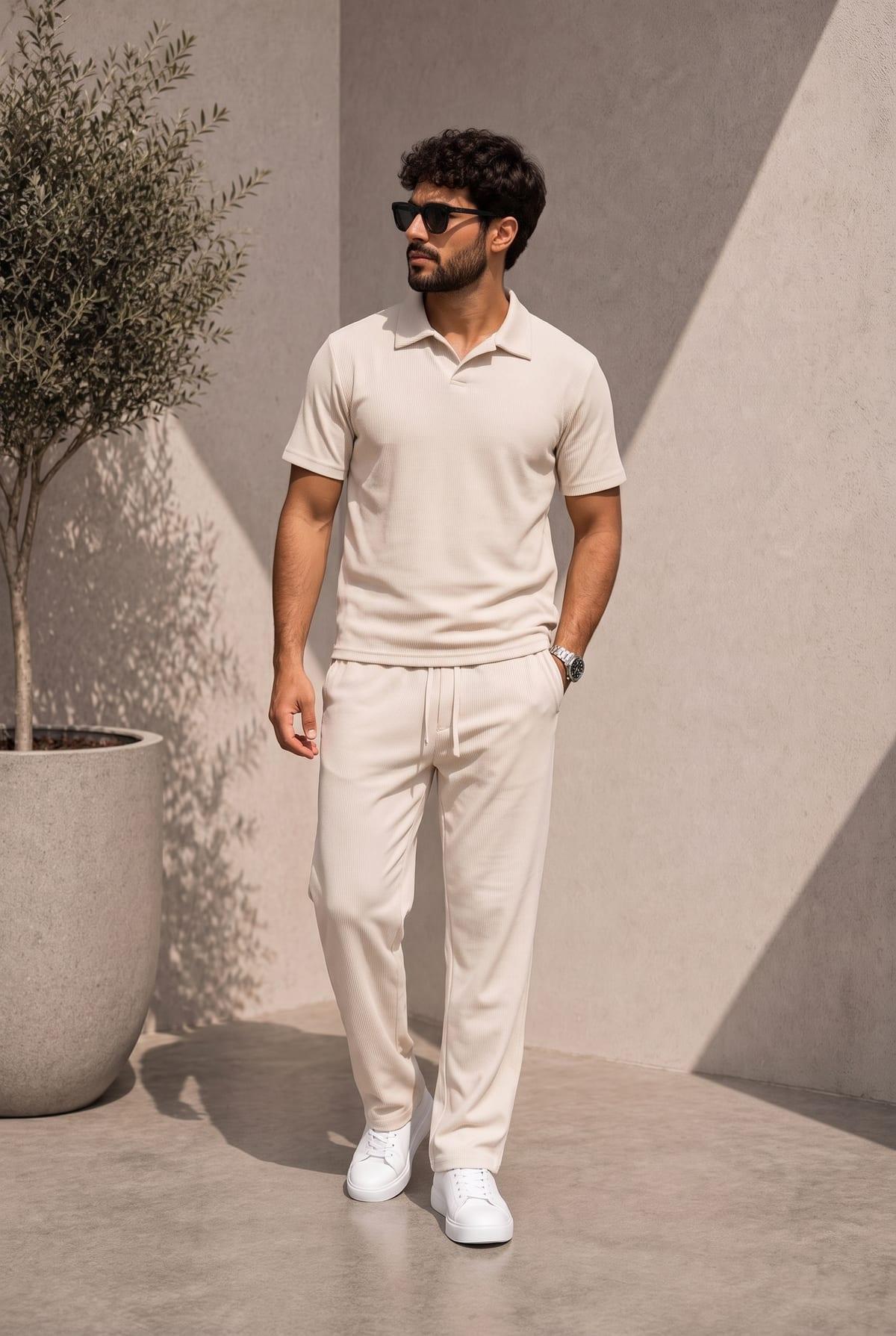 Set Piqué Pantalon 2