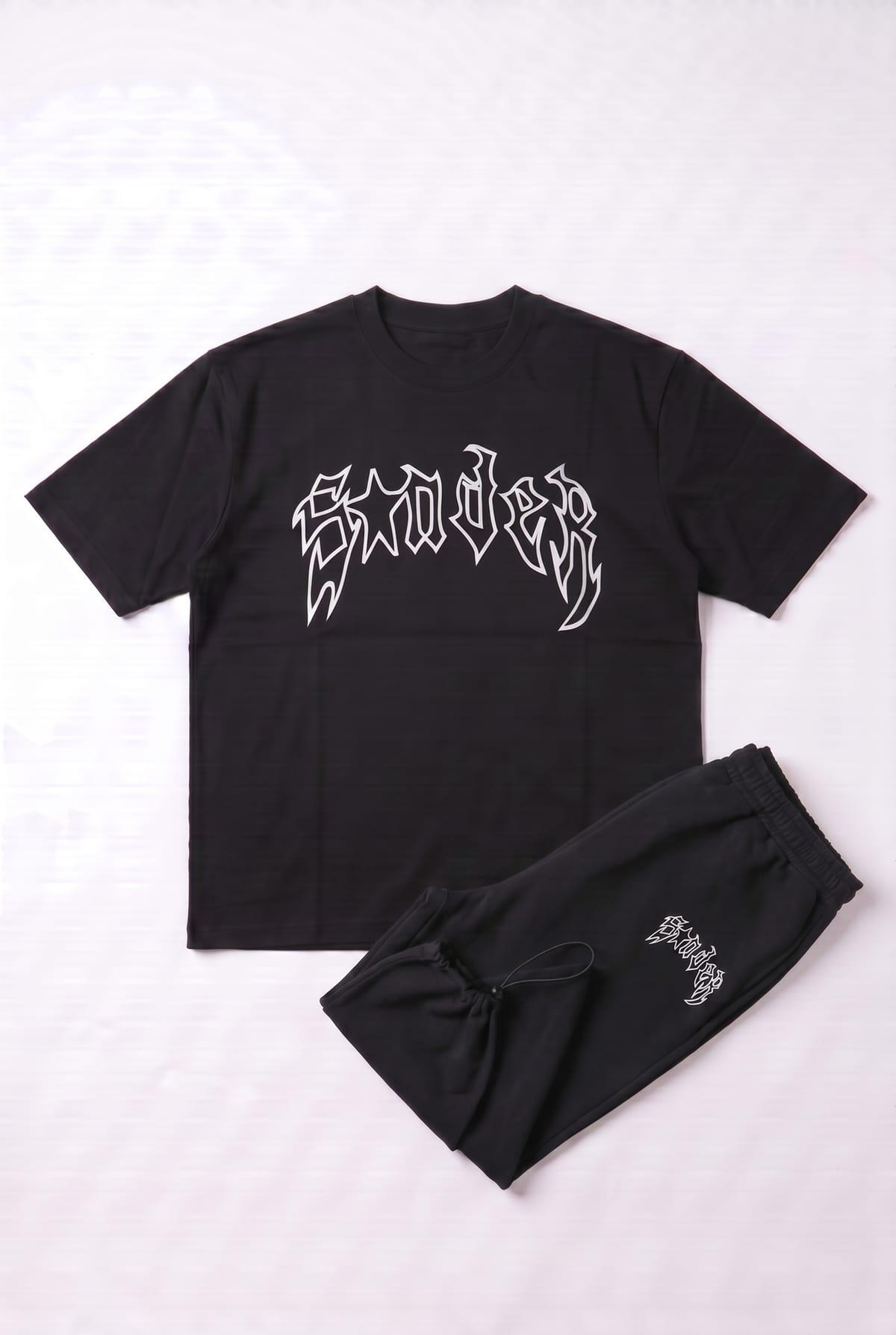 Set T-Shirt Oversize Imprimé Spider + Baggy Pants 3