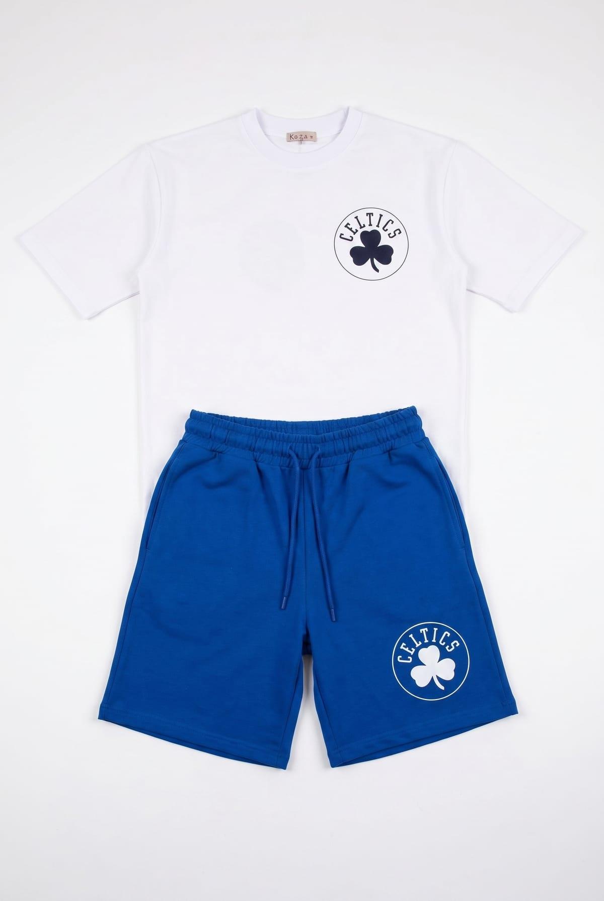 Set Tshirt Blanc+short 2