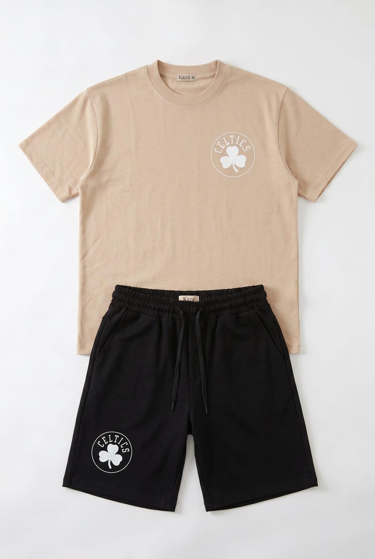Set Tshirt Blanc+short 3