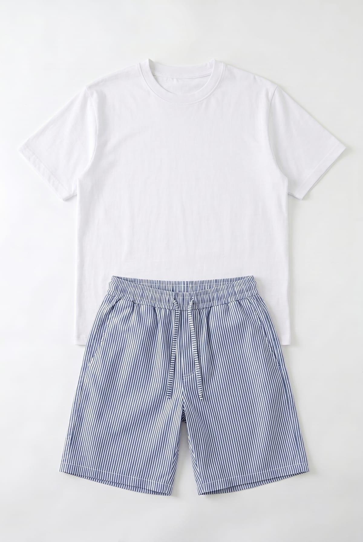 T-Shirt Oversize + Short Riée