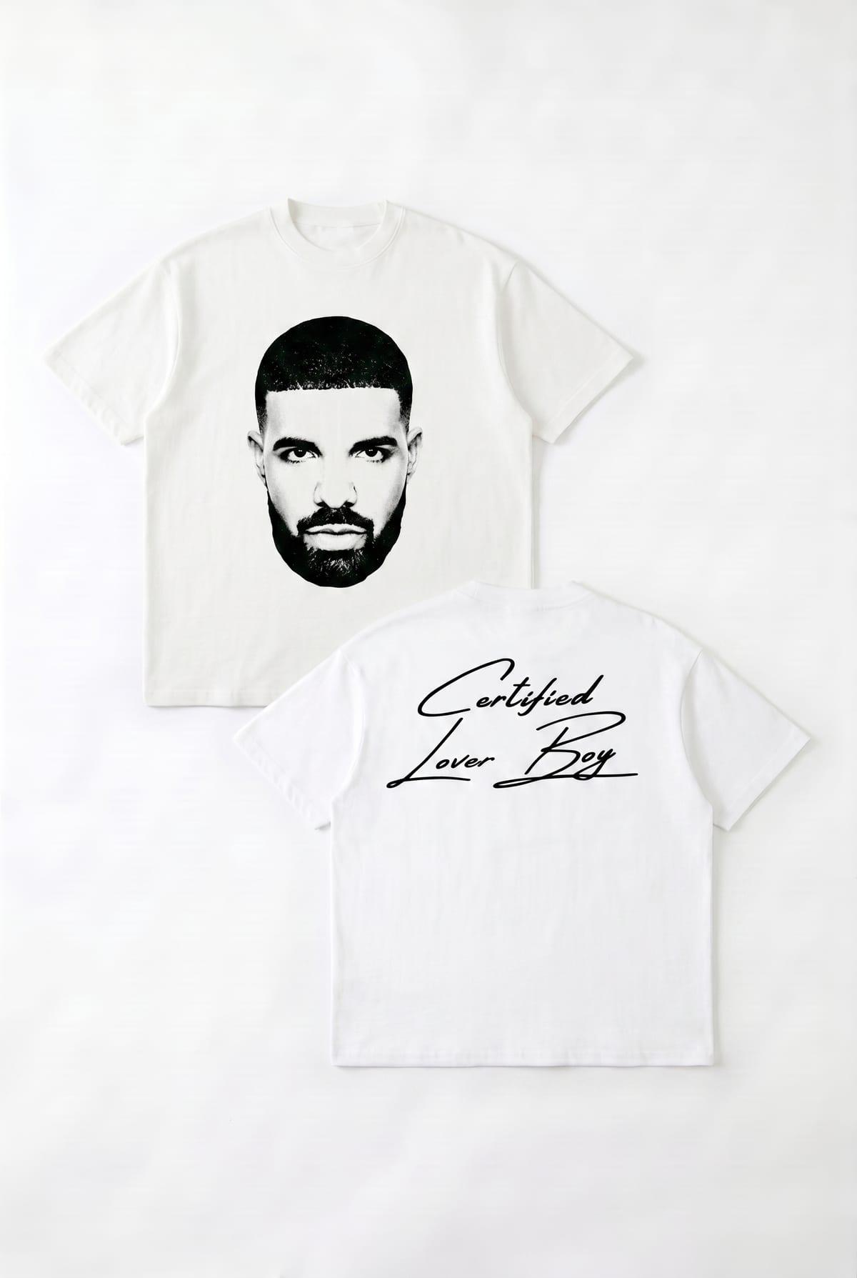T-Shirt Oversize Imprimé Drake