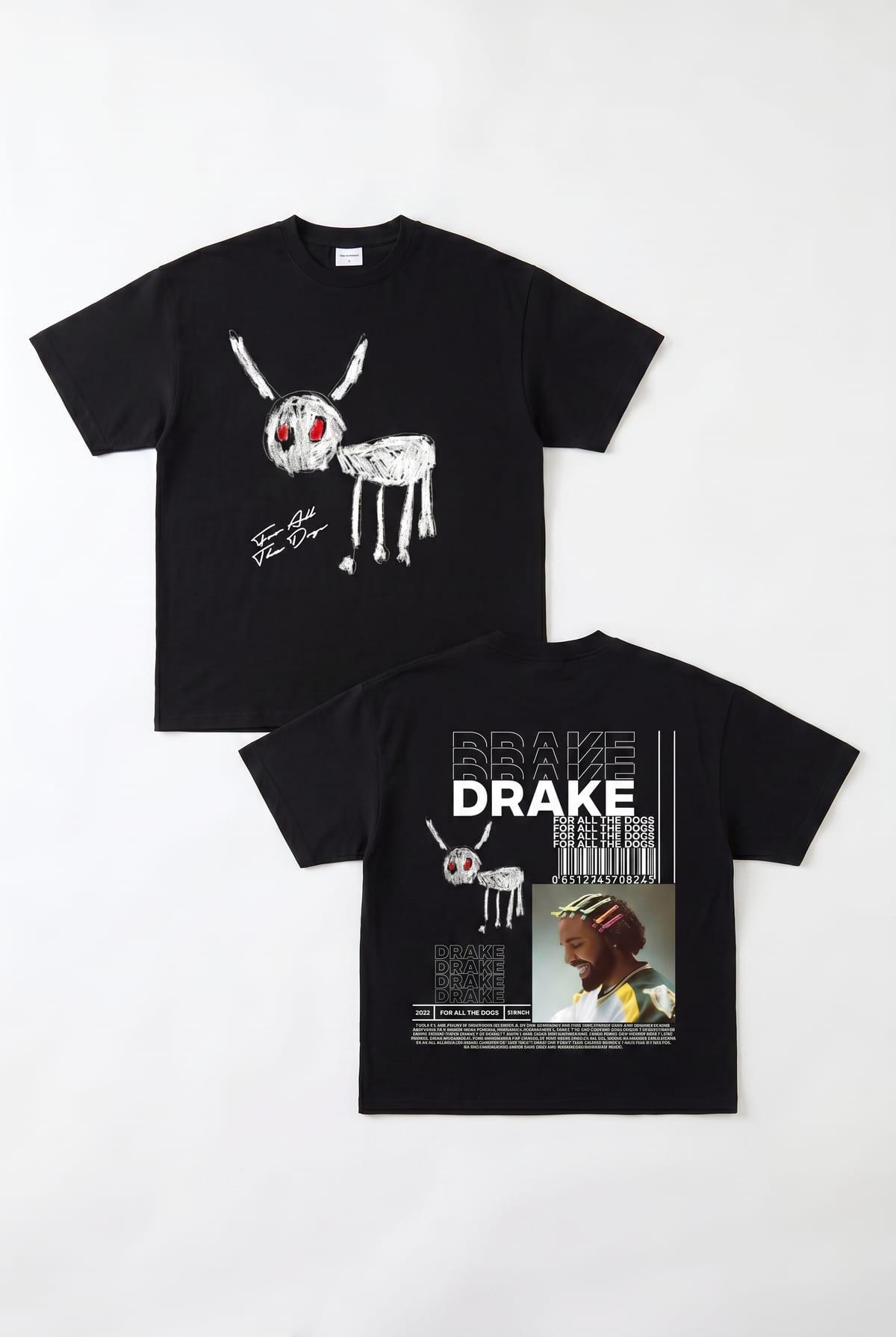 T-Shirt Oversize Imprimé Drake 2