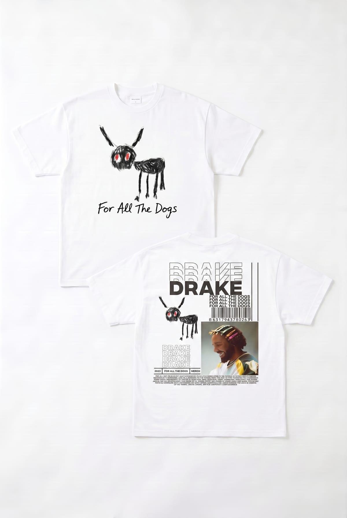 T-Shirt Oversize Imprimé Drake 2 4