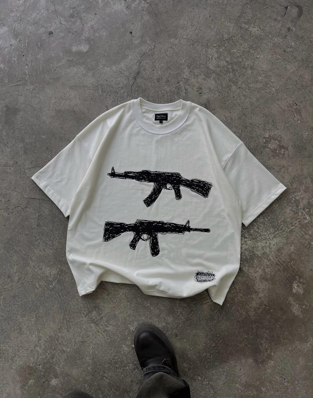 T-Shirt Oversize Imprimé Gang 3