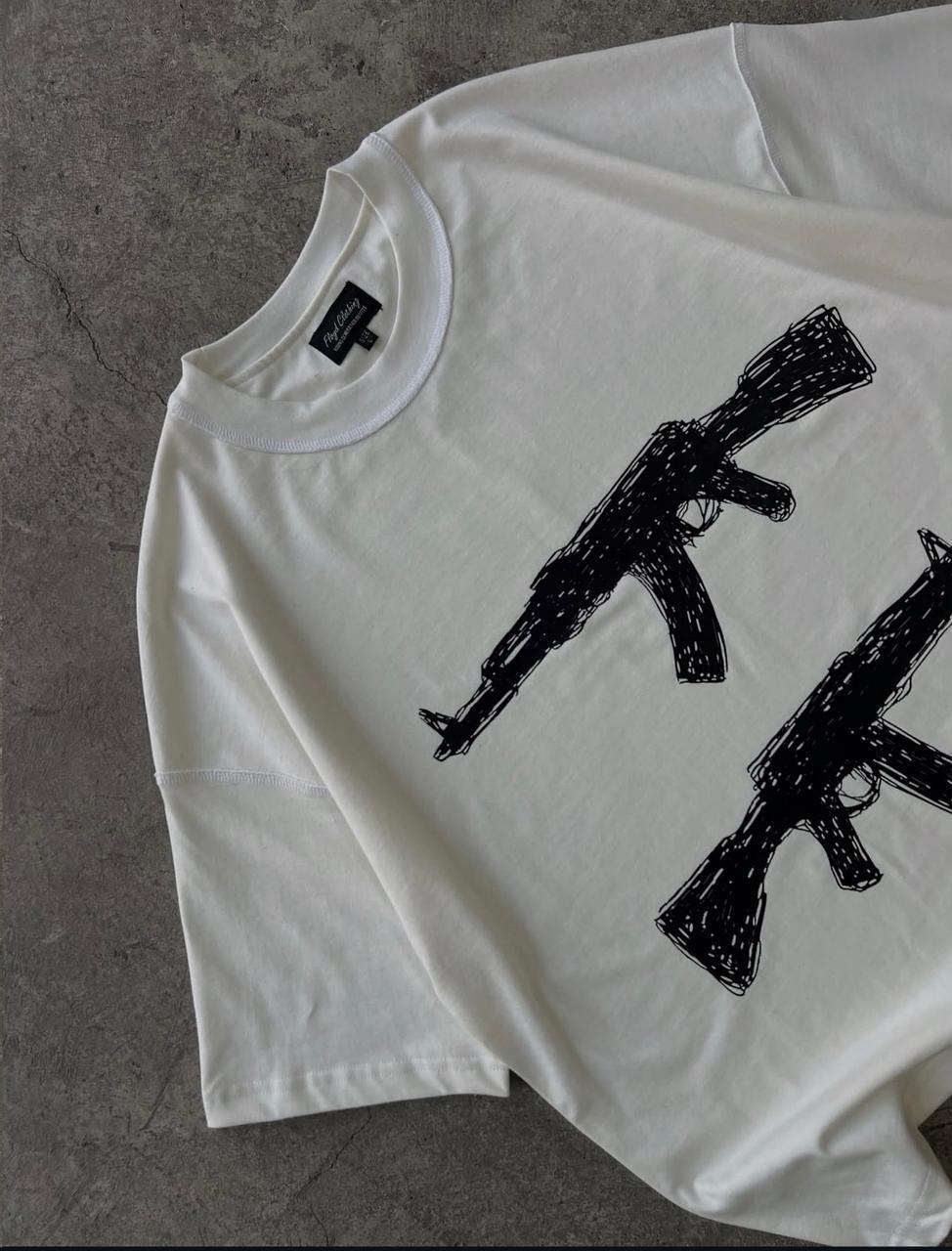 T-Shirt Oversize Imprimé Gang 4