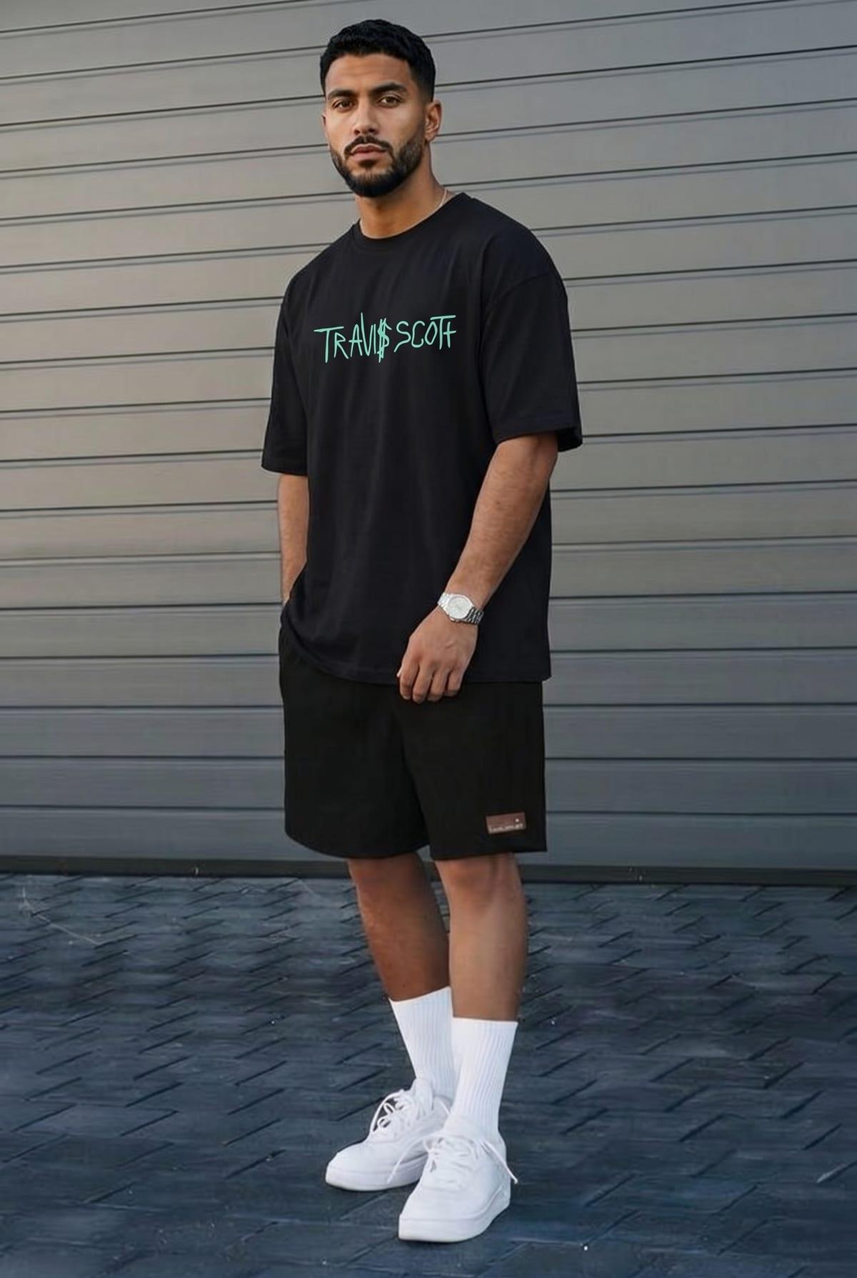 T-Shirt Oversize Imprimé Travis 3