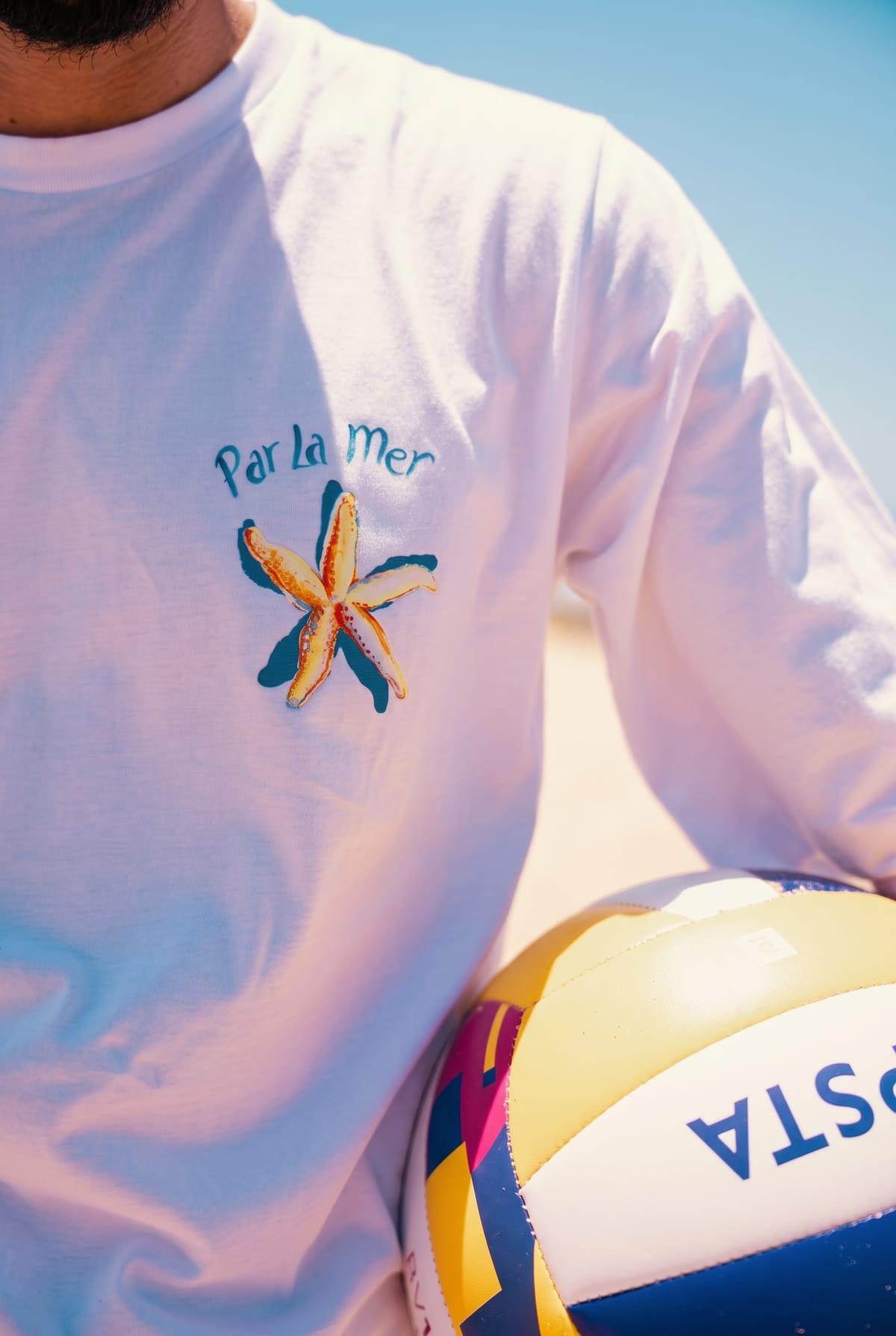 Set T-Shirt Par LA Mer + Short Riée Blue 4