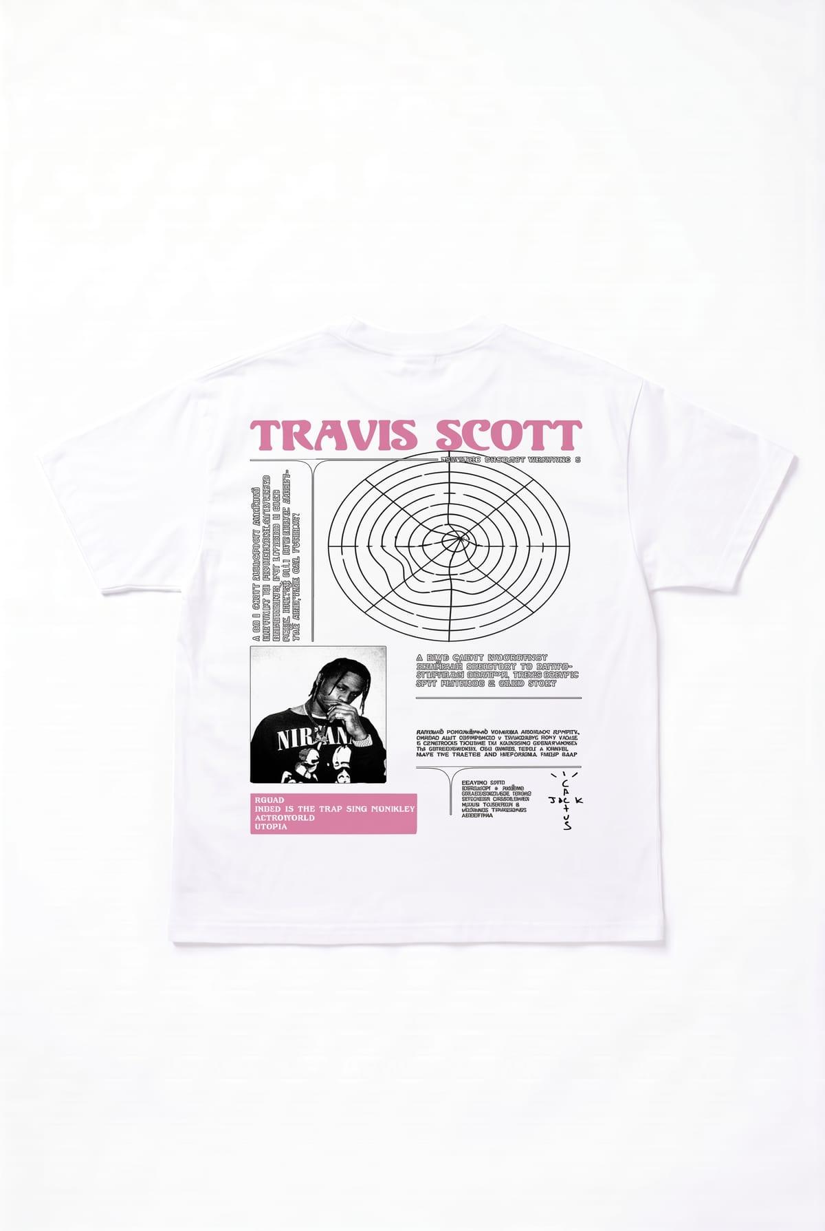 T-Shirt Imprimé Travis Scott 3