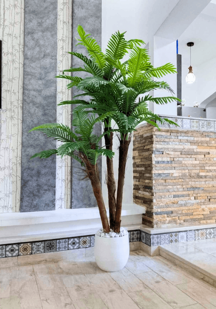 Palmier Artificiel Avec Pot En Céramique G34
