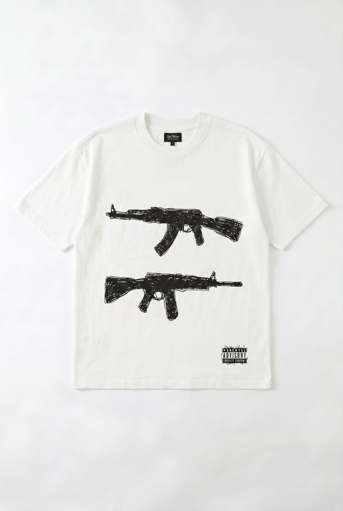 T-Shirt Oversize Imprimé Gang