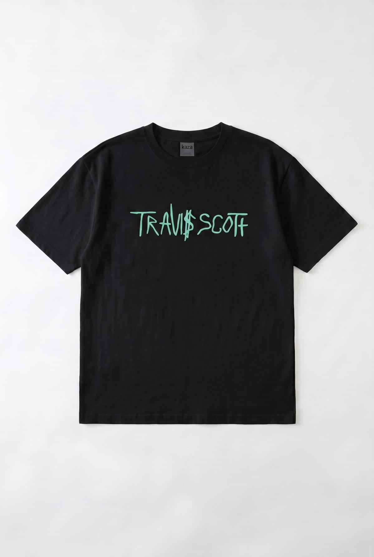 T-Shirt Oversize Imprimé Travis
